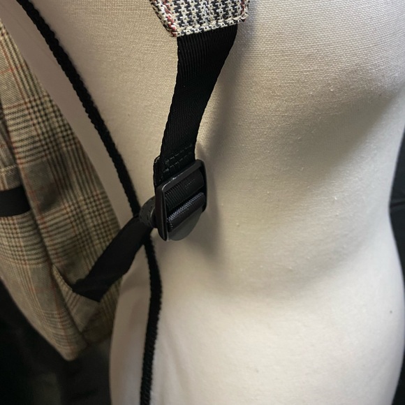 A.P.C. Saville Check Backpack - Picture 6 of 6